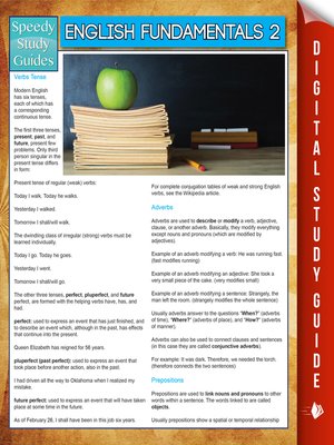 English Fundamentals 2 - ebook